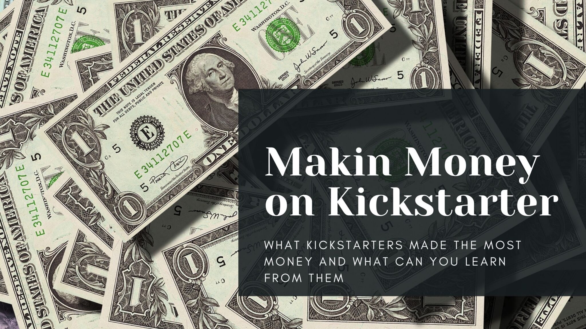 How Do Kickstarter Investors Make Money